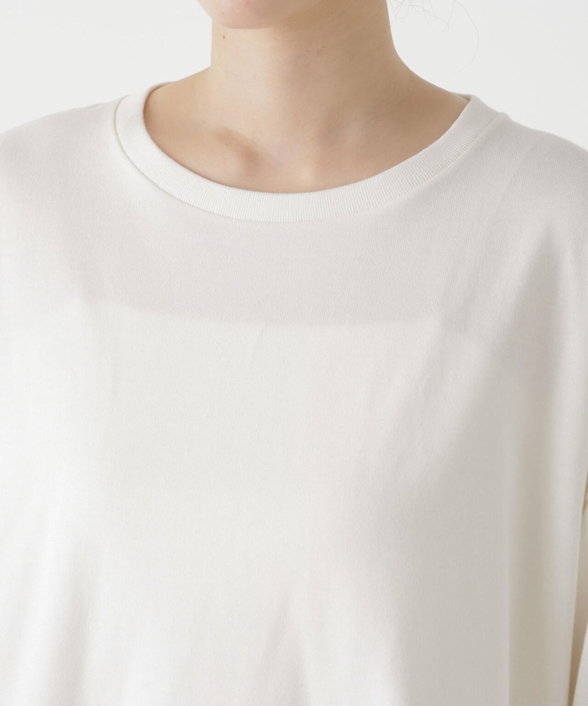 Hanes/1P SHIRO for HER クロップドワイドT 6716223009