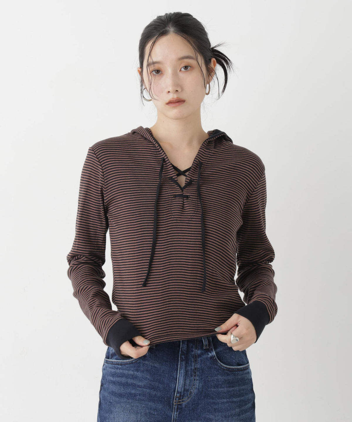 Robert P. Miller/Prib Henley hoodie 6716223013