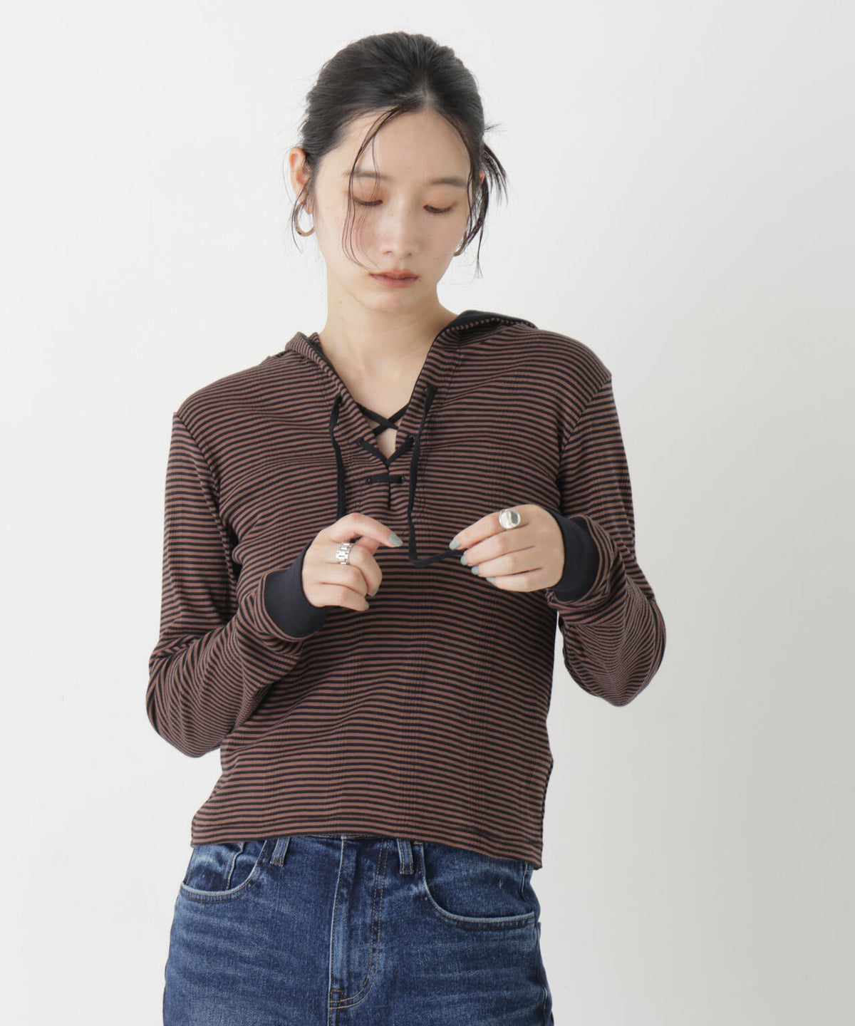 Robert P. Miller/Prib Henley hoodie 6716223013