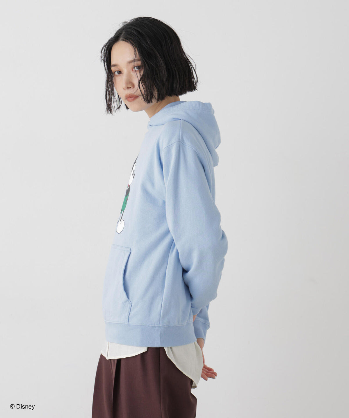 GOOD ROCK SPEED/ MICKEY / Hoodie Lt.Blue 6716223036
