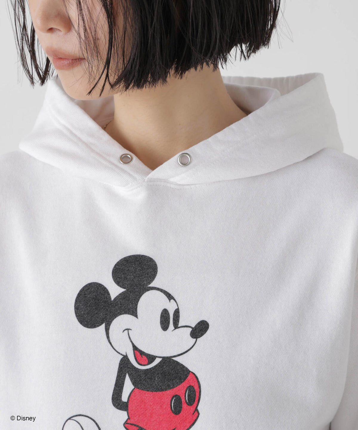 GOOD ROCK SPEED/ MICKEY /Hoodie White 6716223037