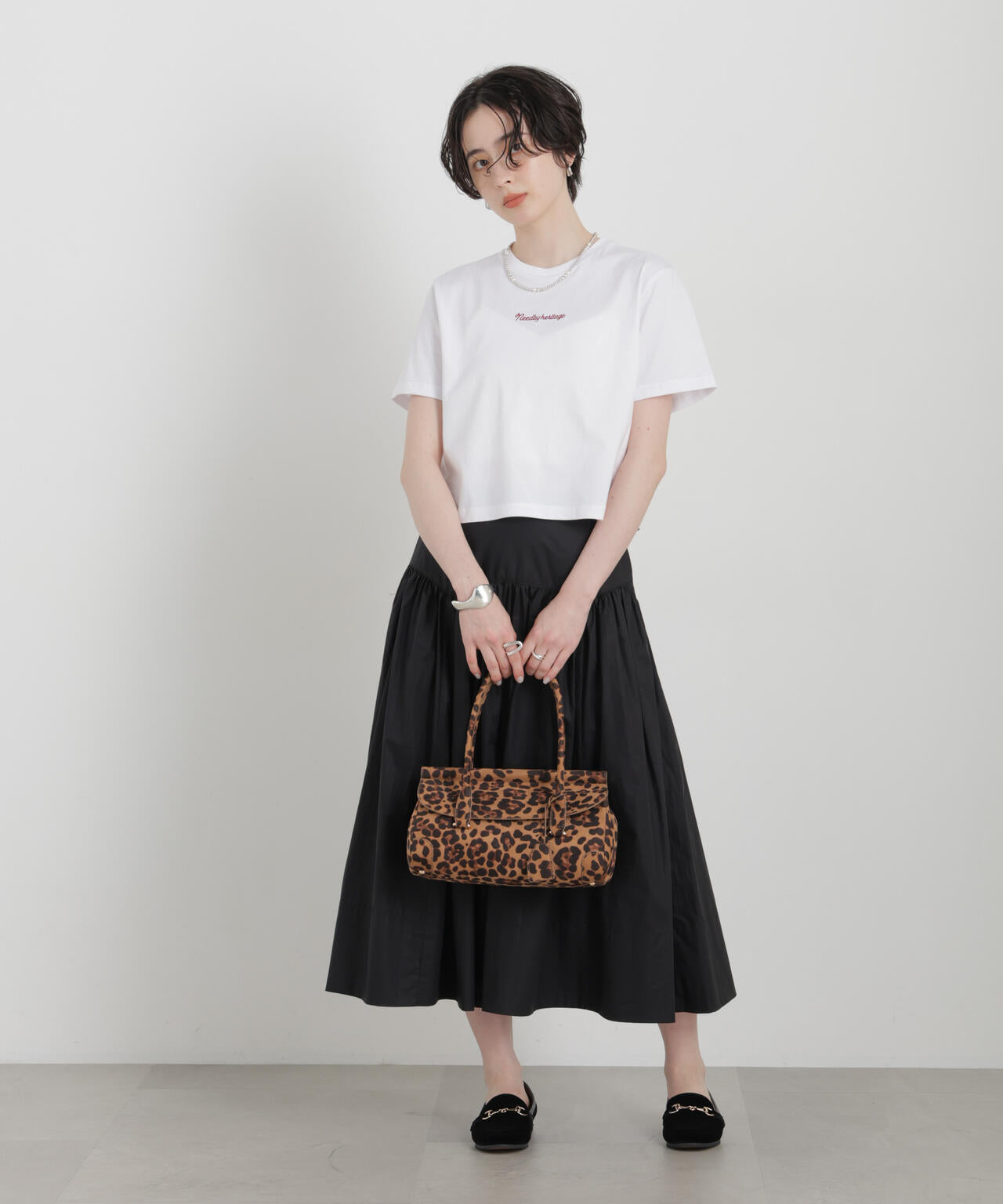NEEDBY heritage/別注 CROPPED TEE 6716224001