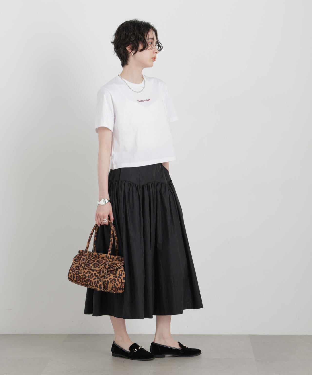 NEEDBY heritage/別注 CROPPED TEE 6716224001