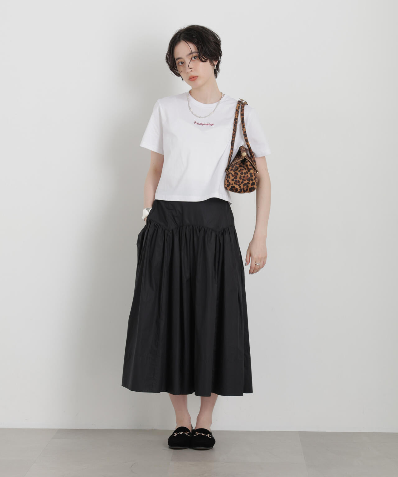NEEDBY heritage/別注 CROPPED TEE 6716224001