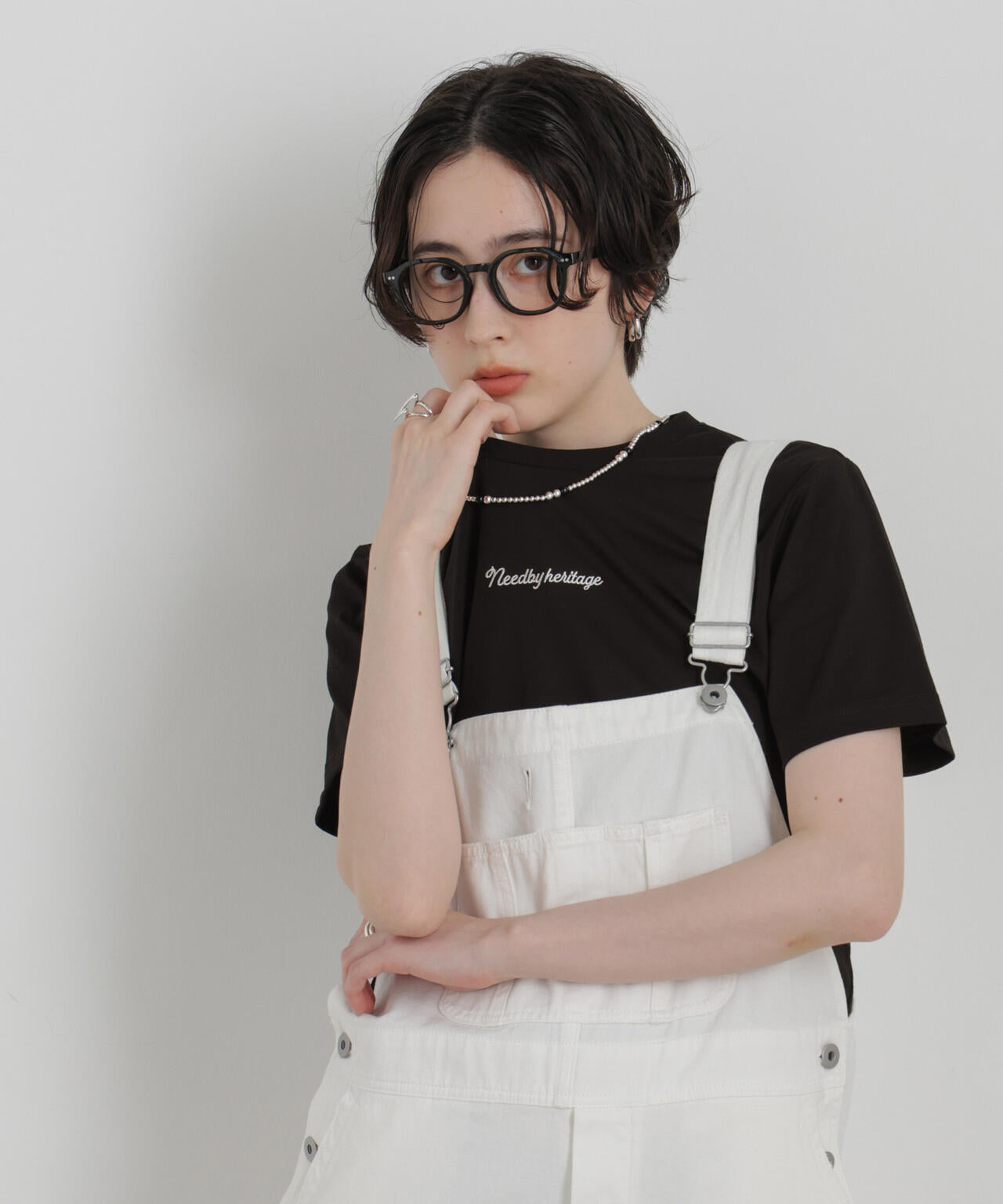 NEEDBY heritage/別注 CROPPED TEE 6716224001