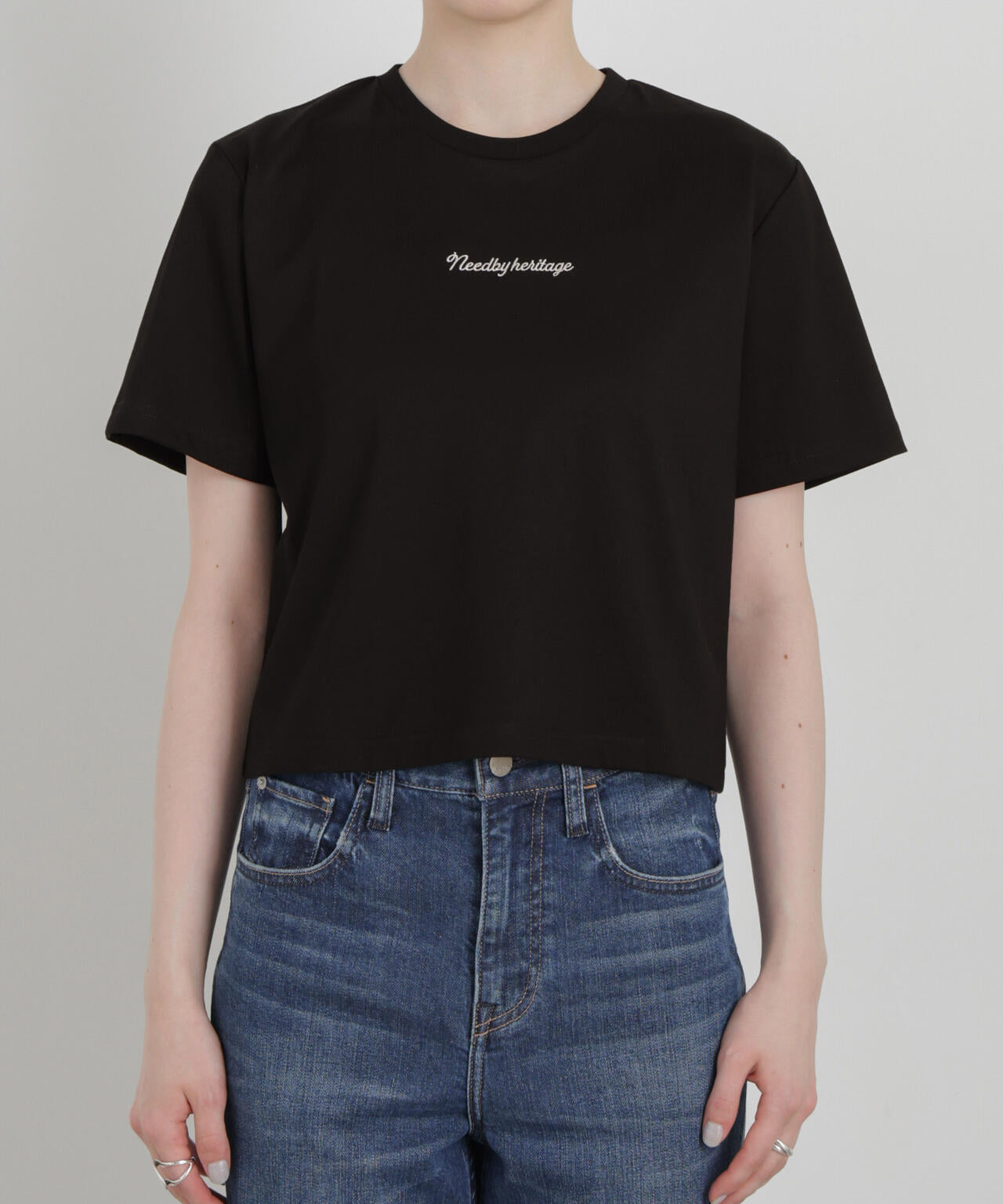 NEEDBY heritage/別注 CROPPED TEE 6716224001