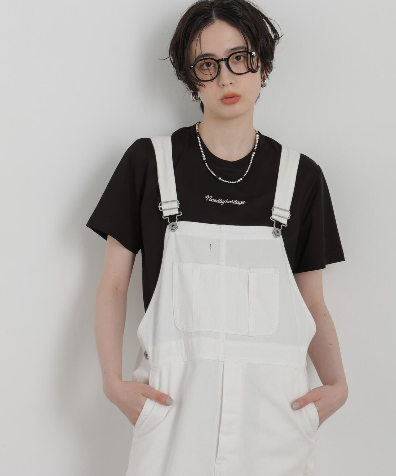 NEEDBY heritage/別注 CROPPED TEE 6716224001