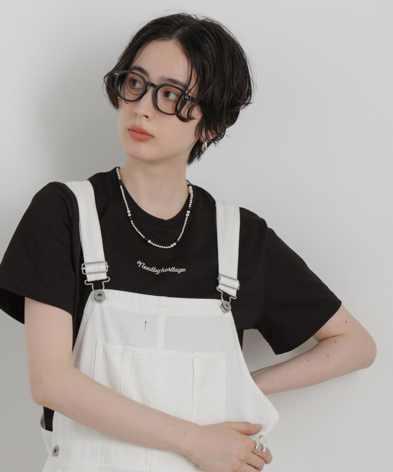 NEEDBY heritage/別注 CROPPED TEE 6716224001