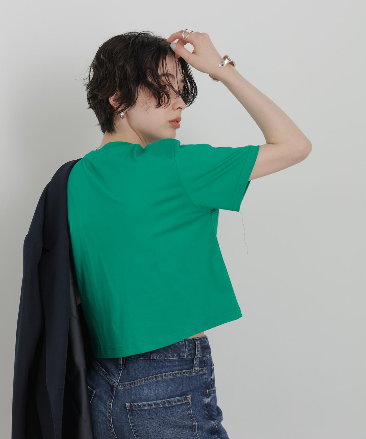 NEEDBY heritage/別注 CROPPED TEE 6716224001