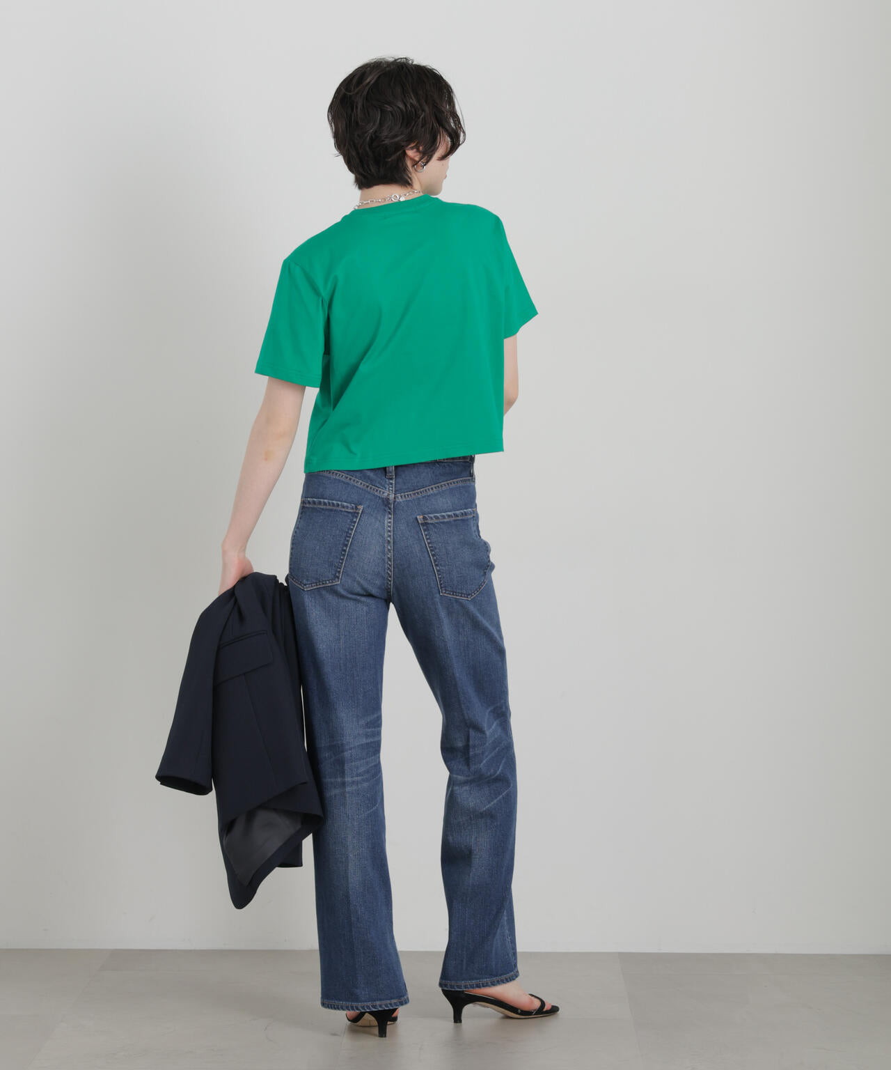 NEEDBY heritage/別注 CROPPED TEE 6716224001