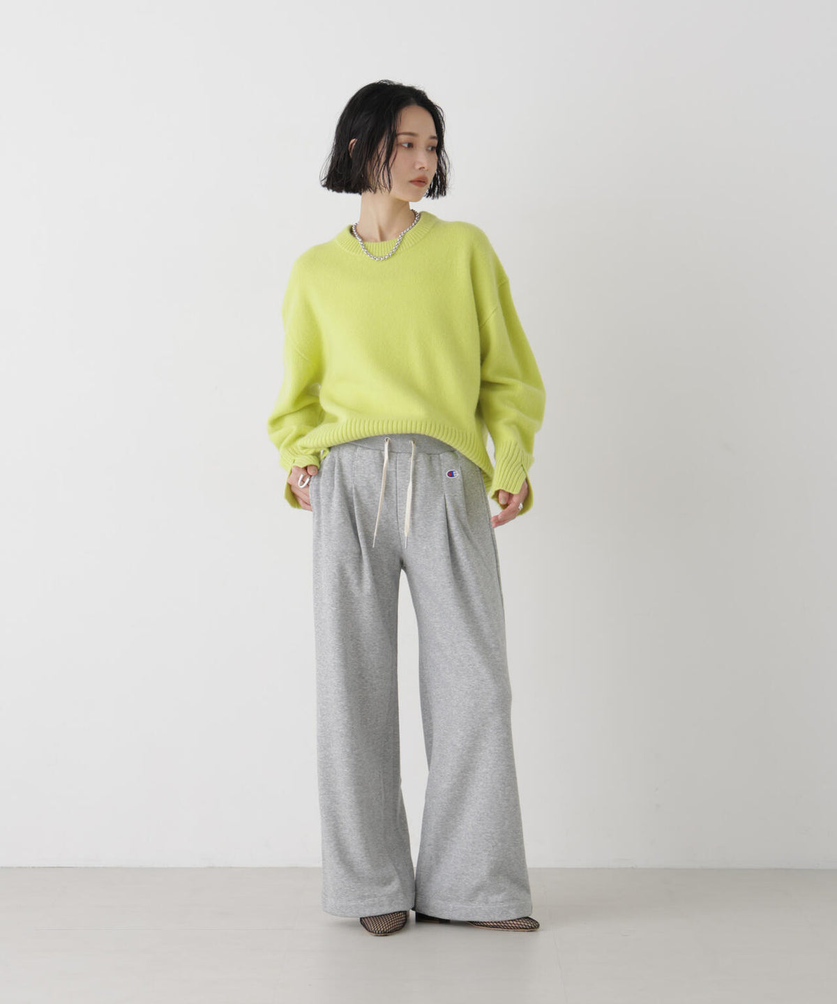 Champion/WIDE SWEATPANTS 6716227009