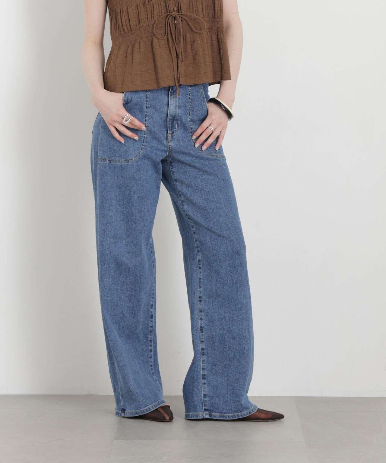 SOMETHING/LISA LACE UP WIDE 6716227039