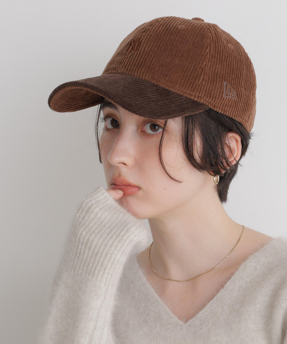 NEW ERA(R)/別注 CC NEYYAN MINILOGO corduroy 6716239001