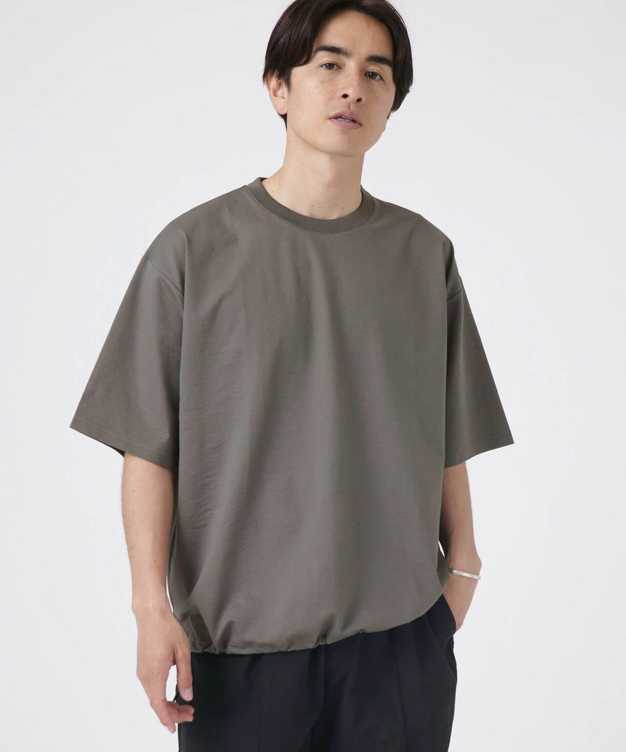LB.04/シルケットサッカーワイドTシャツ 6723124224