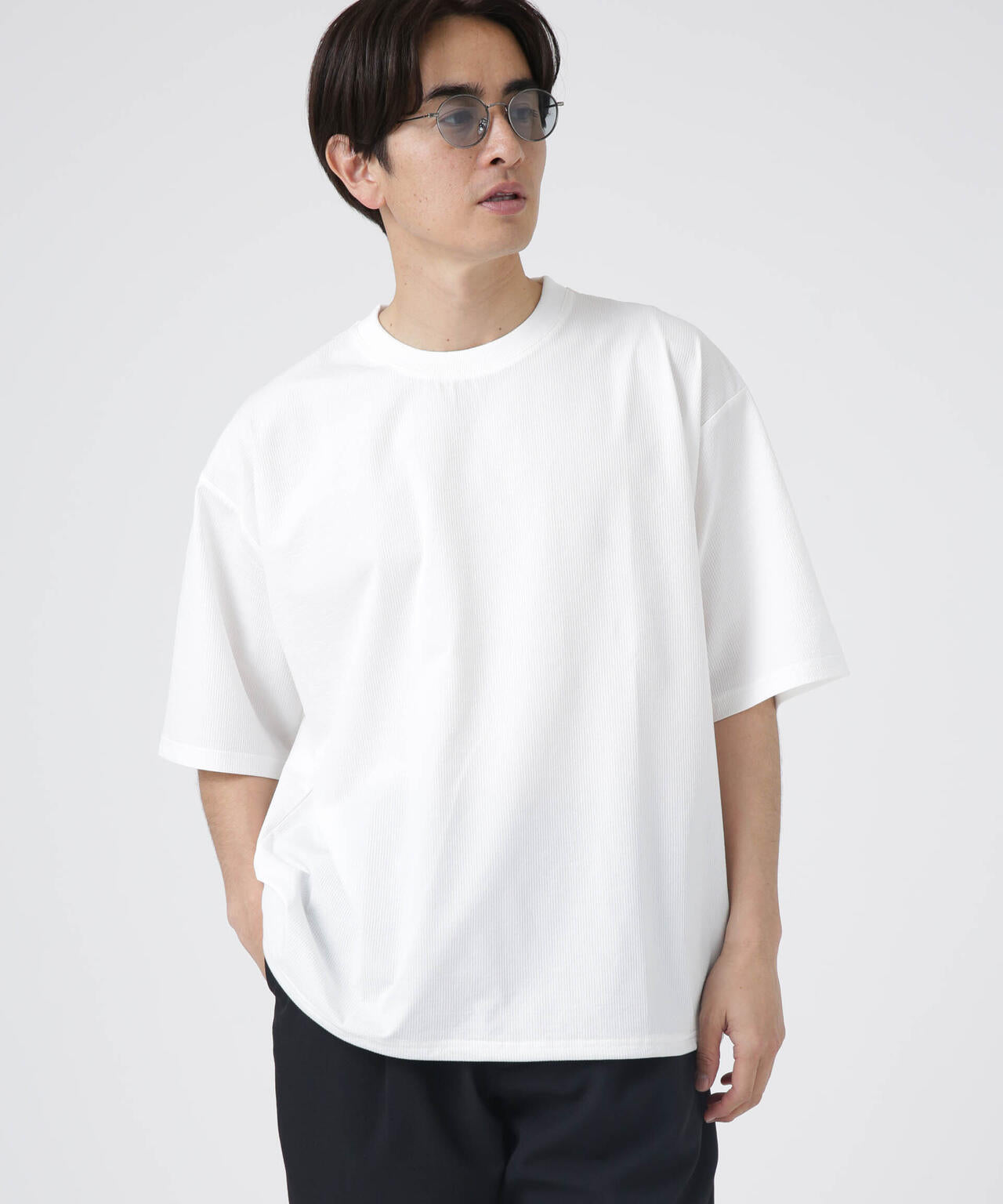 LB.04/シルケットサッカーワイドTシャツ 6723124224