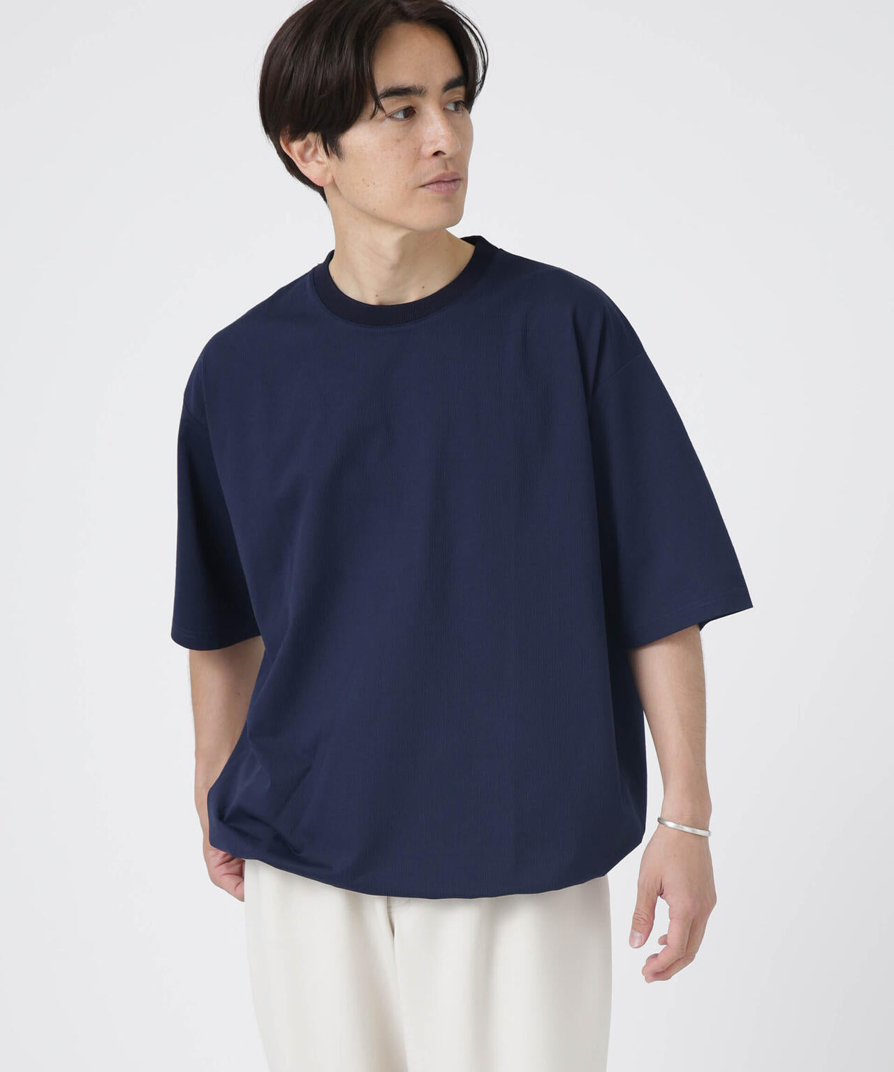 LB.04/シルケットサッカーワイドTシャツ 6723124224