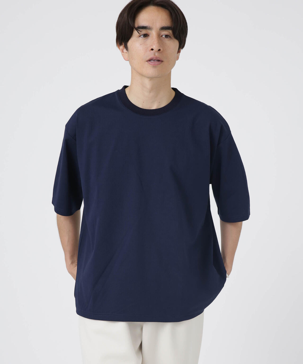 LB.04/シルケットサッカーワイドTシャツ 6723124224
