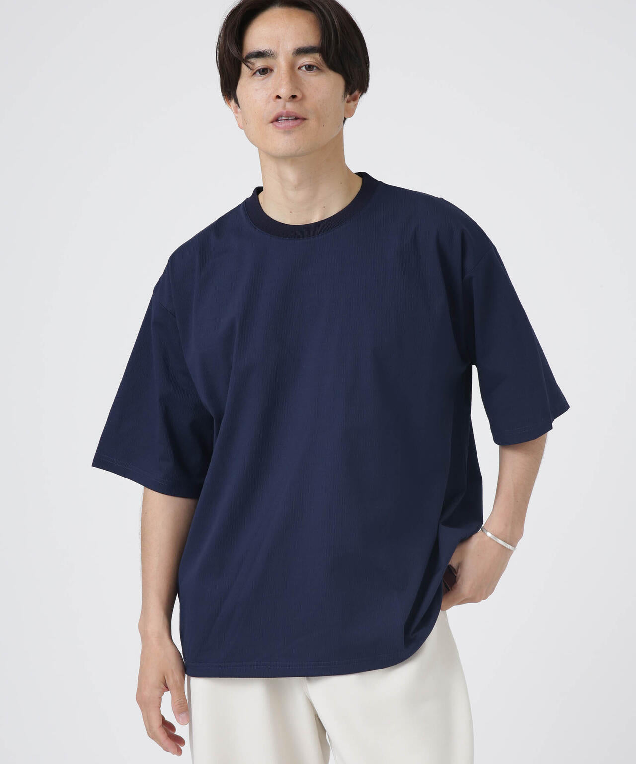 LB.04/シルケットサッカーワイドTシャツ 6723124224