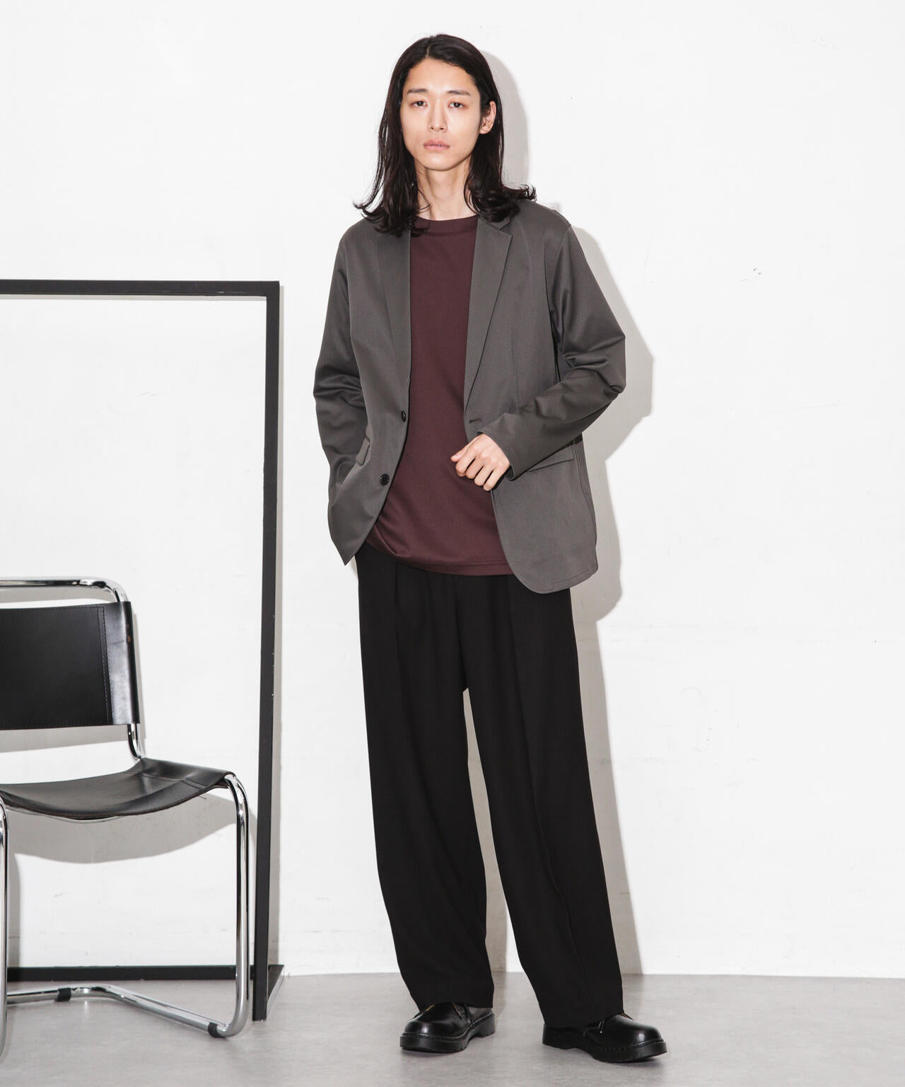 セクウェルサテンストレッチジャケット 6723216202