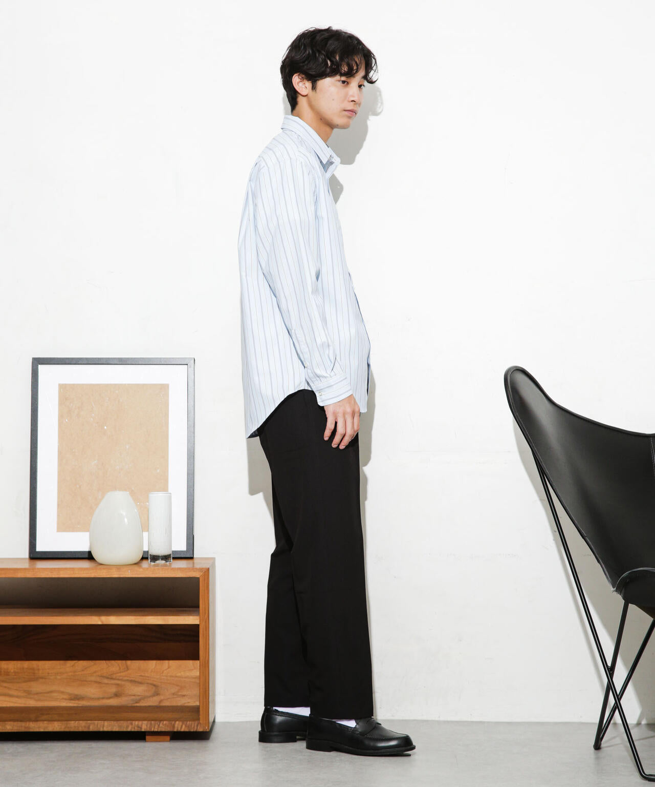 ALWAYS EASY ワンタックスラックス 6723227203