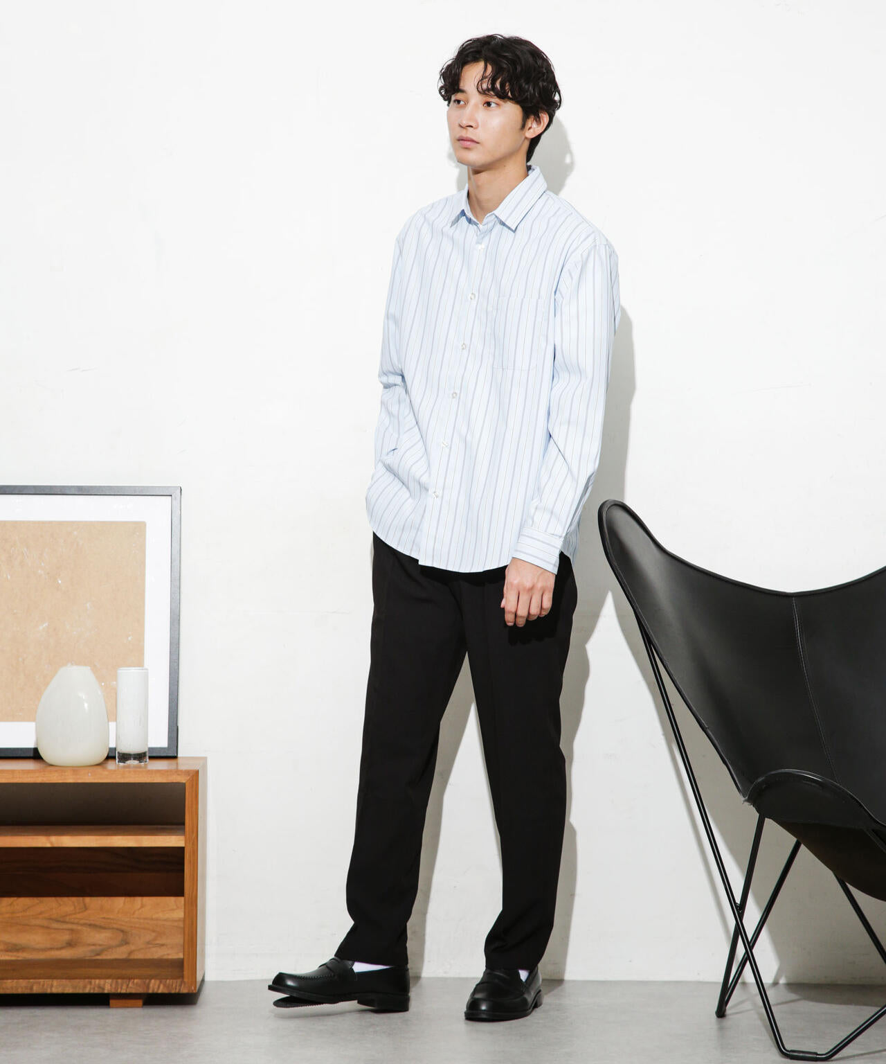 ALWAYS EASY ワンタックスラックス 6723227203