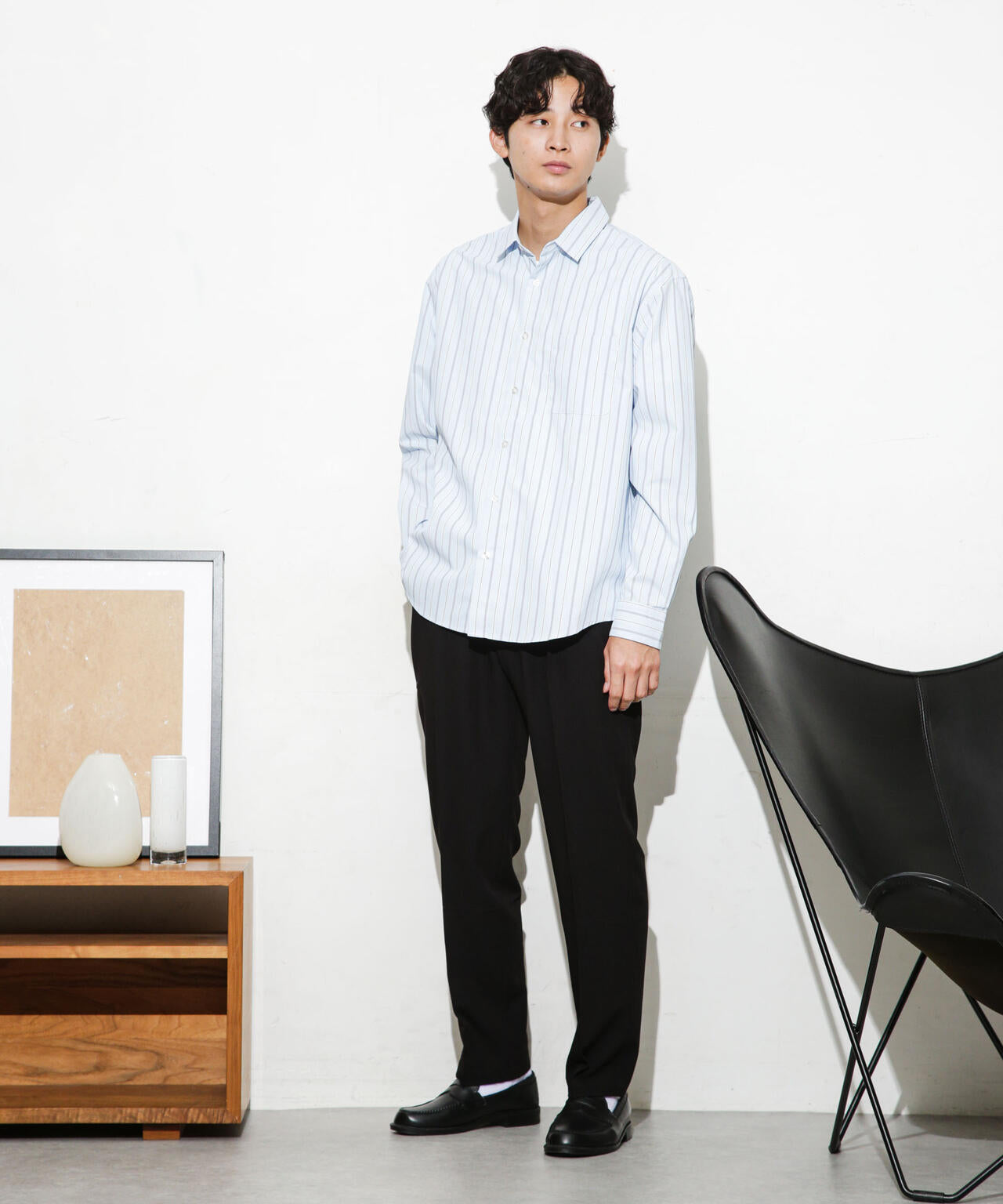 ALWAYS EASY ワンタックスラックス 6723227203