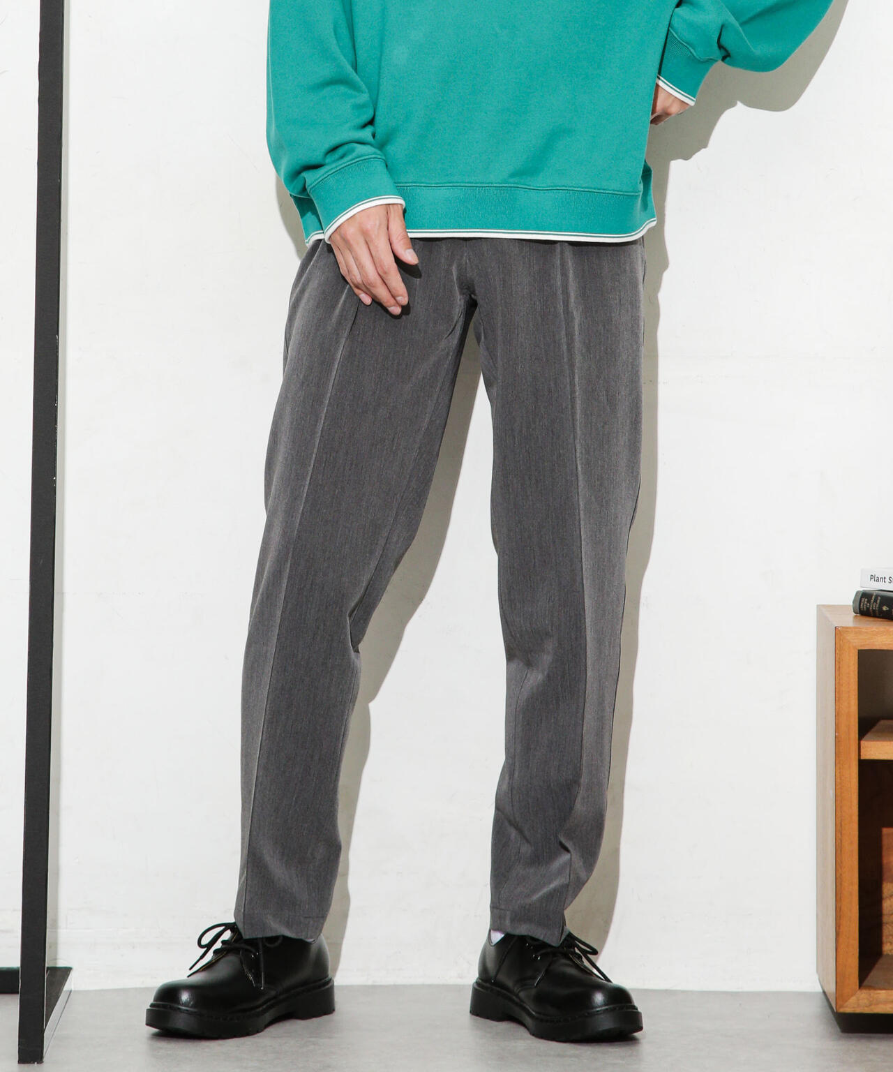 ALWAYS EASY ワンタックスラックス 6723227203