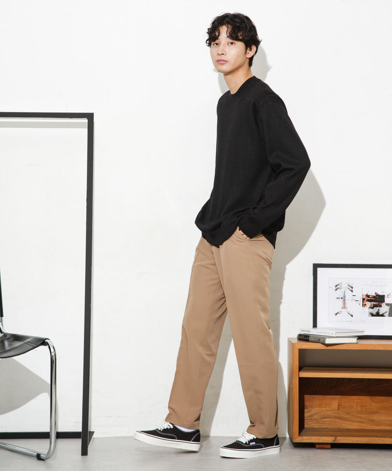 ALWAYS EASY ワンタックスラックス 6723227203