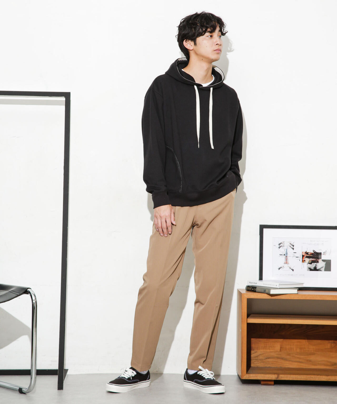 ALWAYS EASY ワンタックスラックス 6723227203