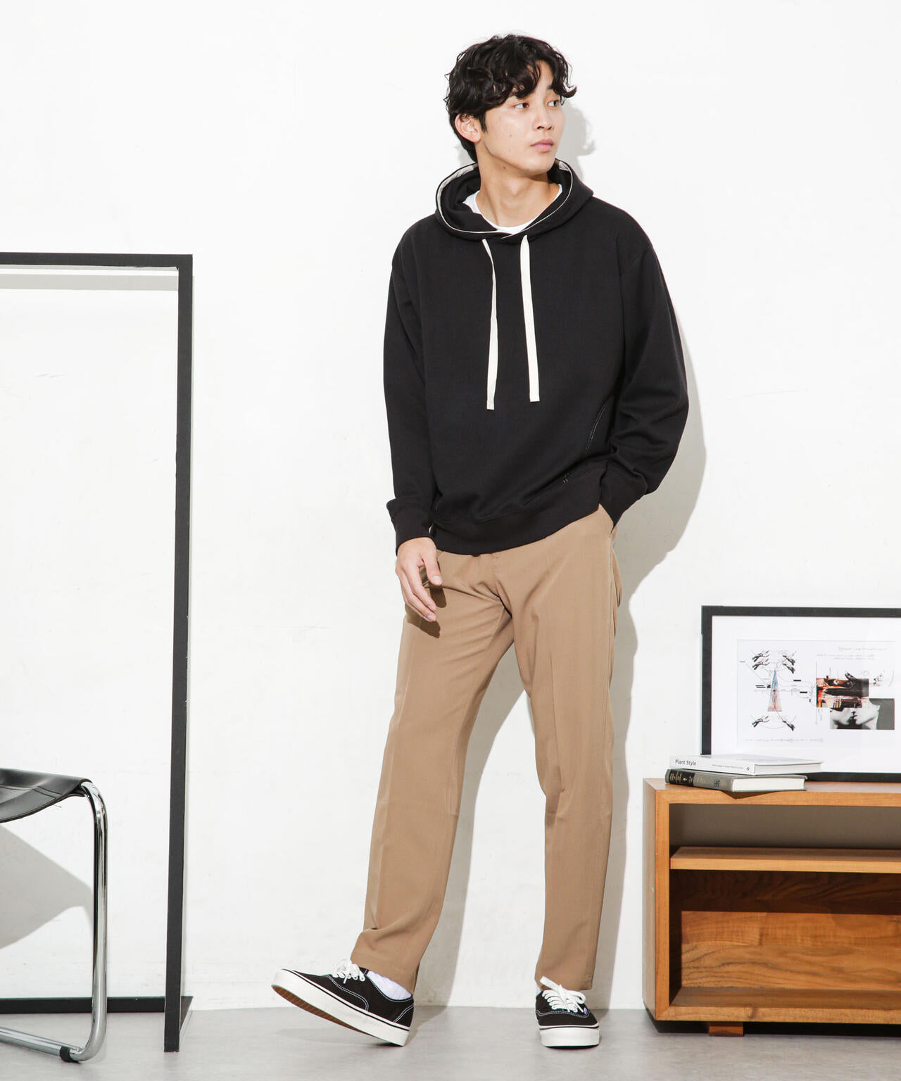 ALWAYS EASY ワンタックスラックス 6723227203