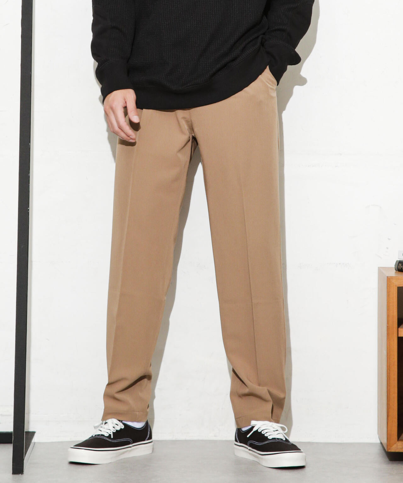 ALWAYS EASY ワンタックスラックス 6723227203