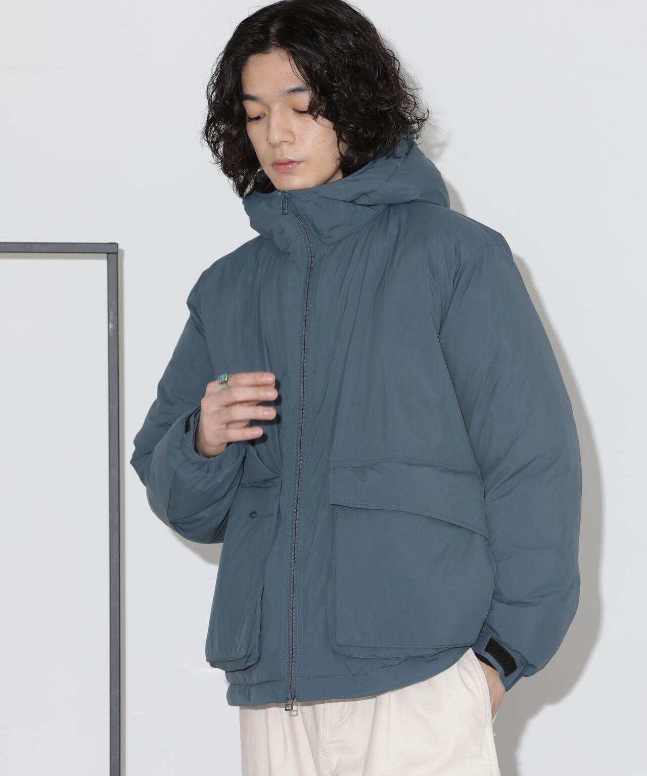 パテッドフードブルゾン 6724112204