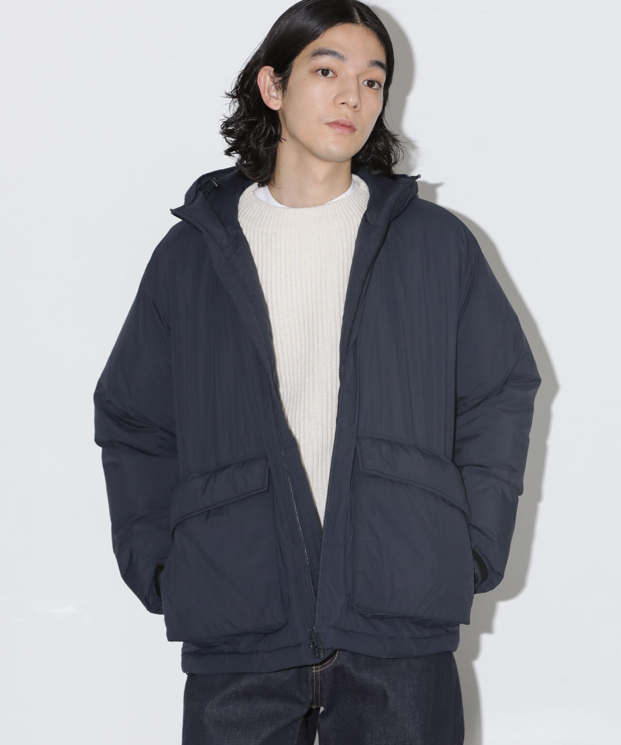 パテッドフードブルゾン 6724112204