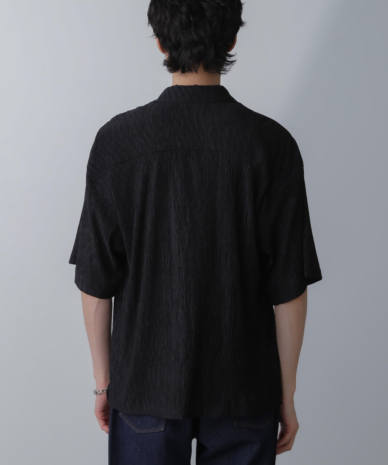 NORMANBROS別注ワイドポケット楊柳シャツ 半袖 6724121214