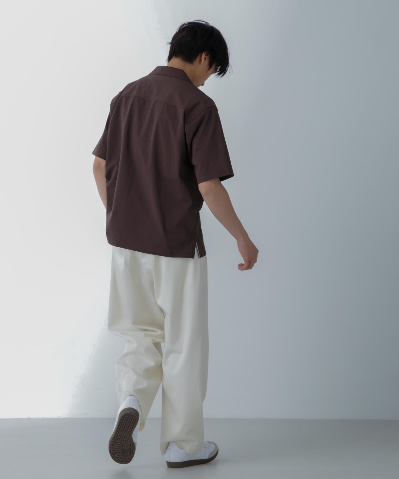 ドライジャージーオープンカラーシャツ 半袖(セットアップ可) 6724121226
