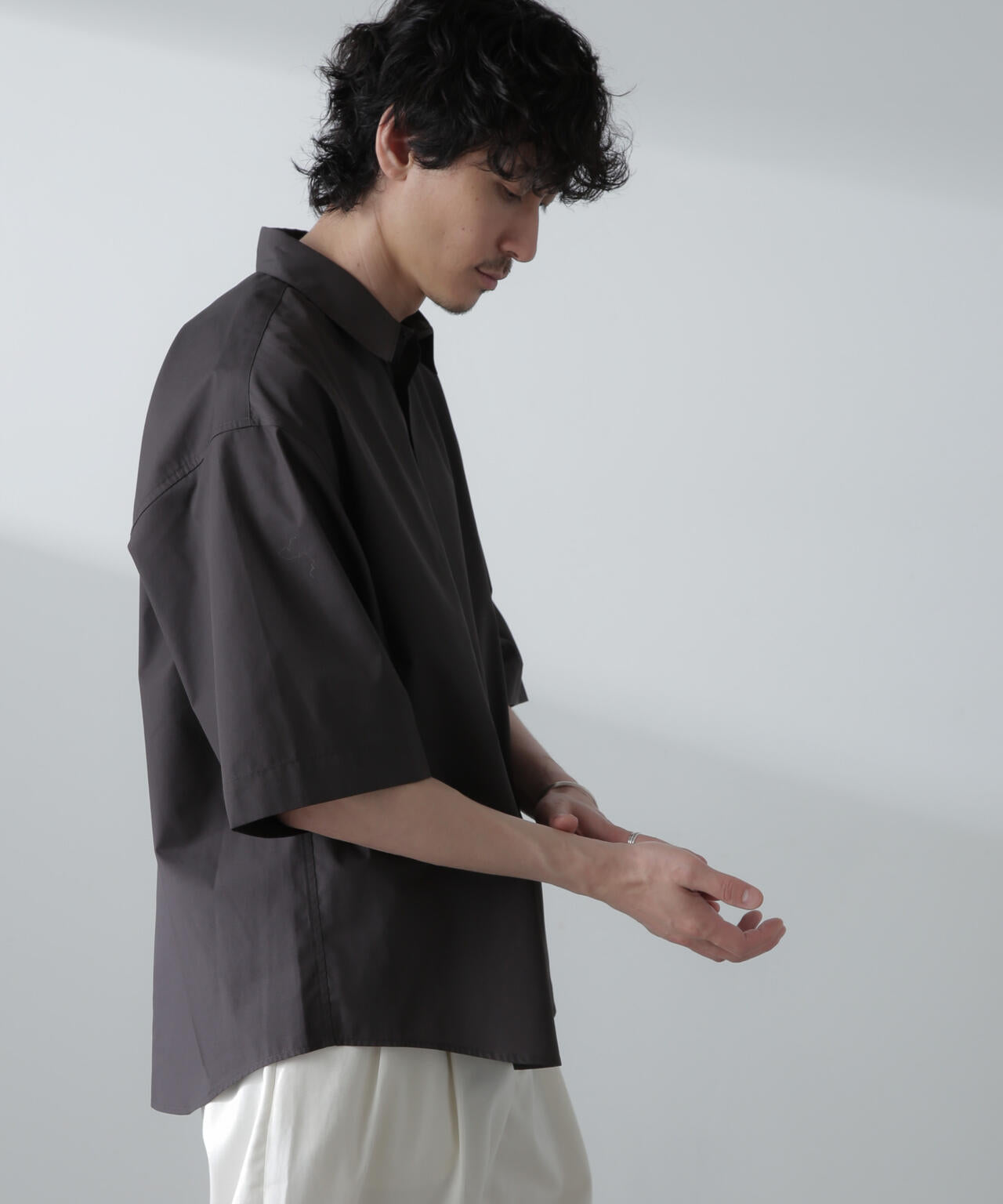 TCタイプライターシャツ 半袖 6724121232