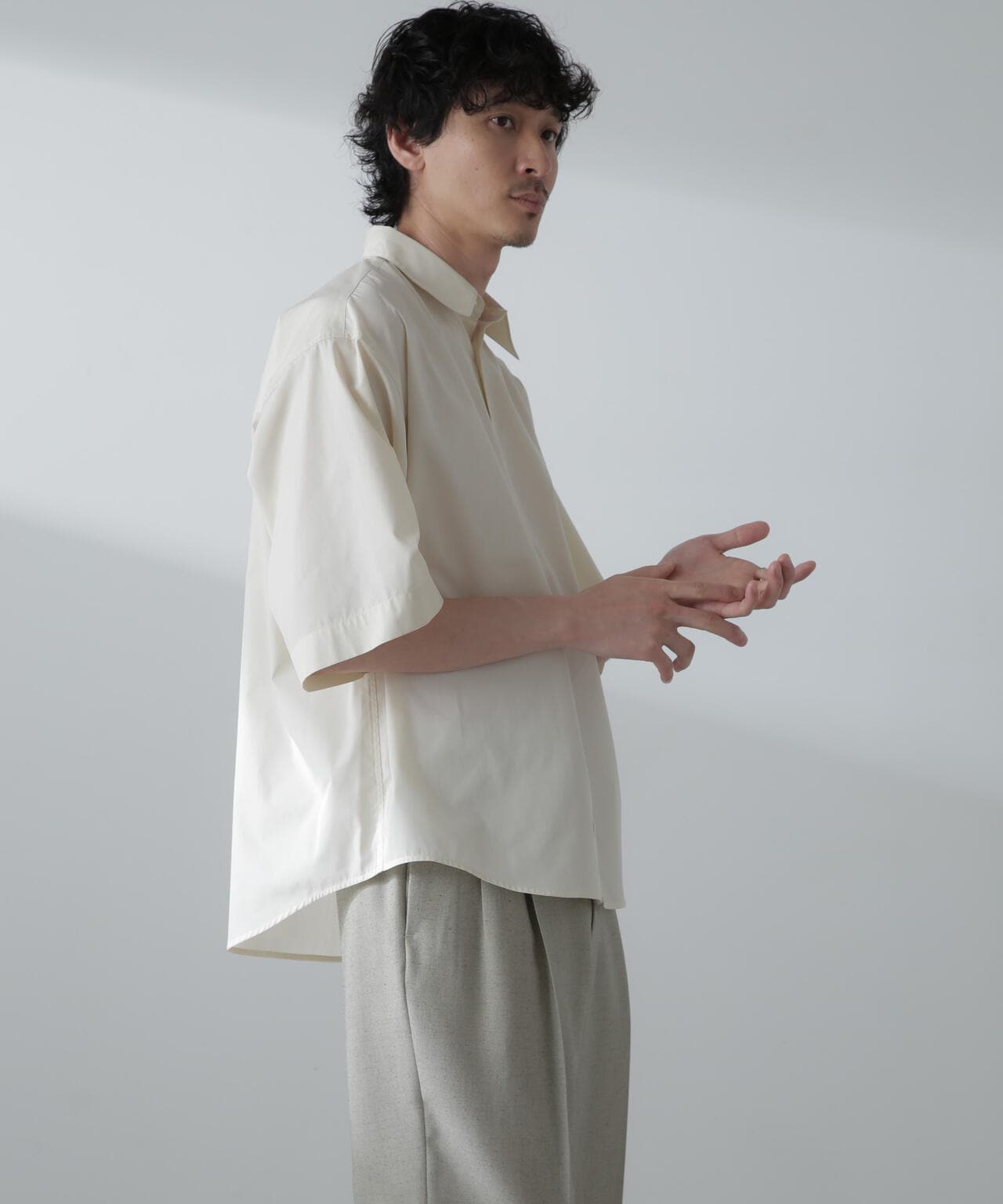 TCタイプライターシャツ 半袖 6724121232