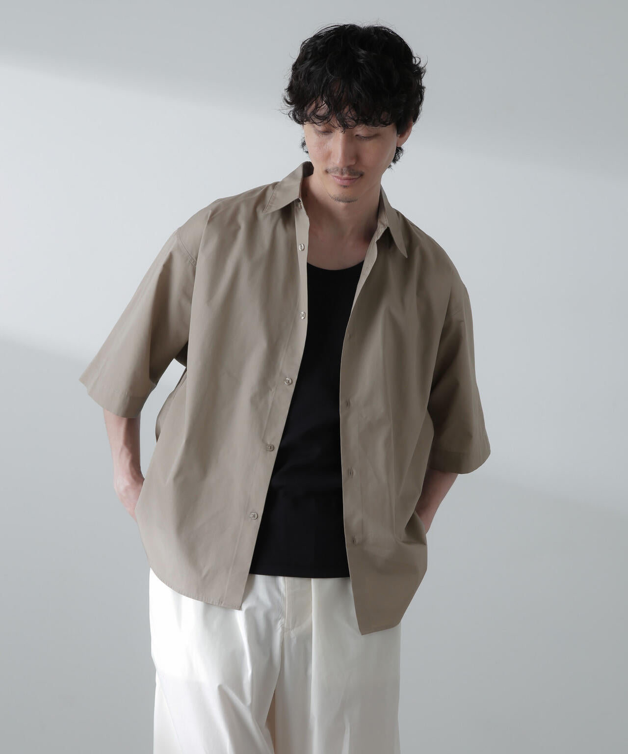 TCタイプライターシャツ 半袖 6724121232