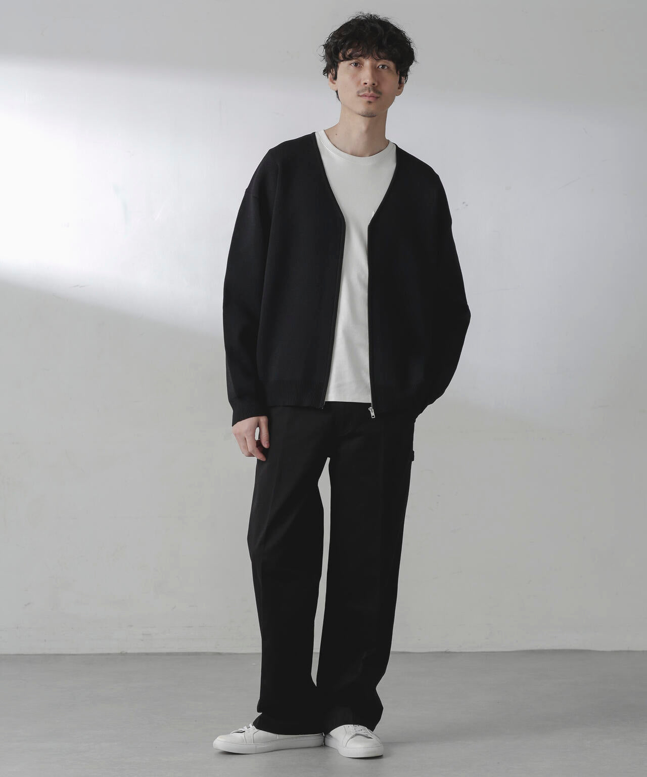 ZIPカーディガン 6724122207