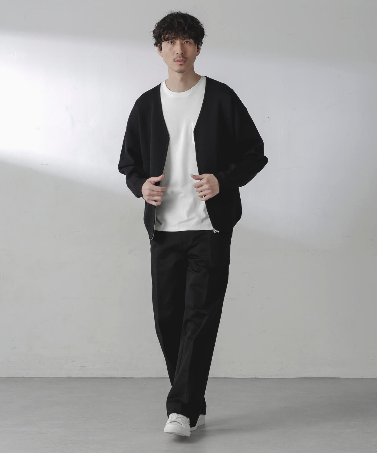 ZIPカーディガン 6724122207