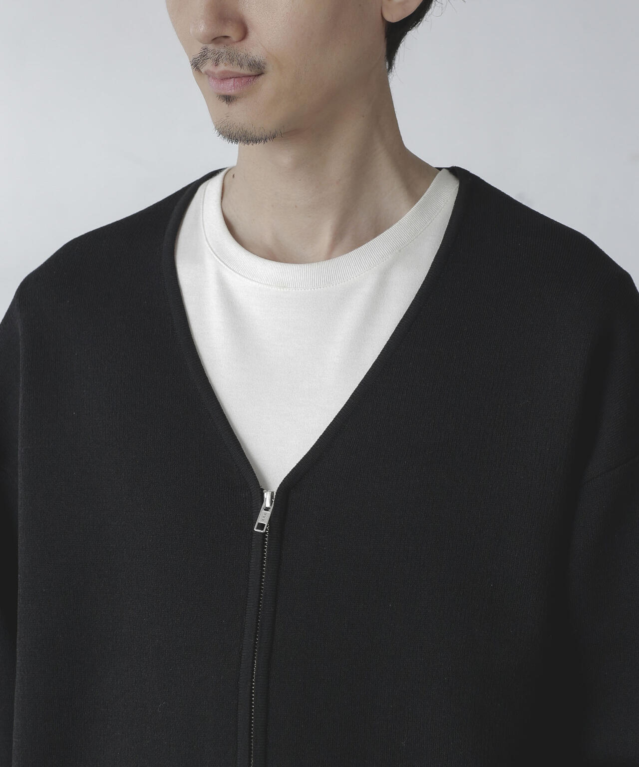 ZIPカーディガン 6724122207