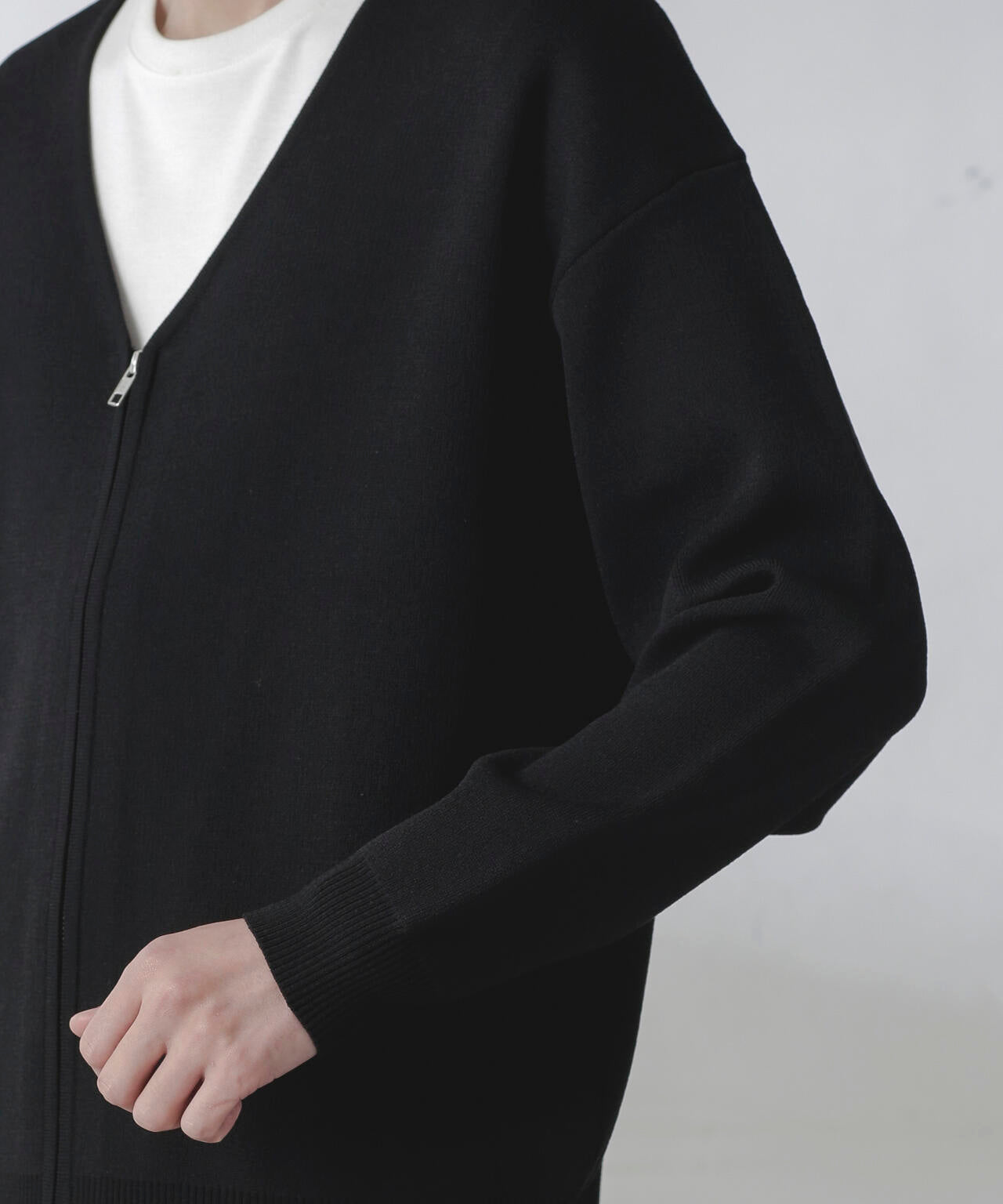 ZIPカーディガン 6724122207