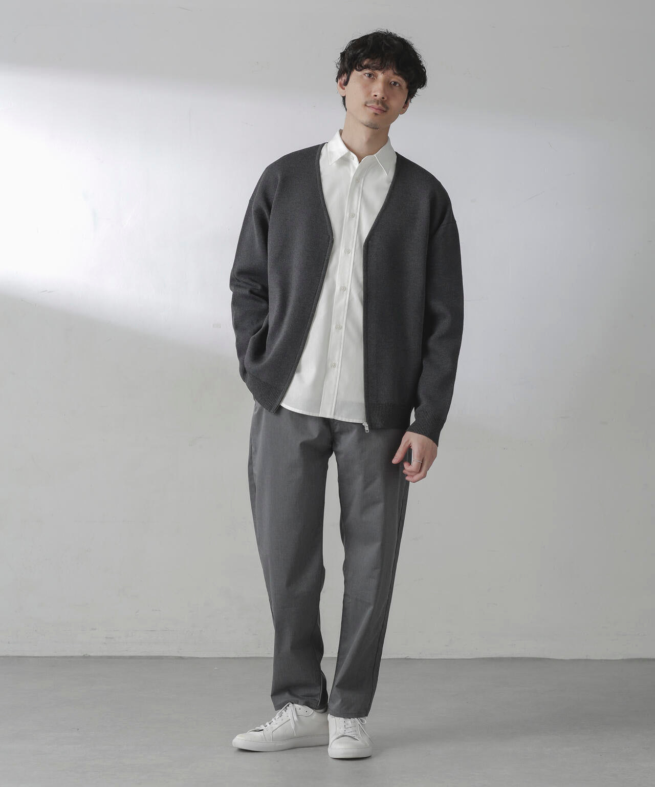 ZIPカーディガン 6724122207