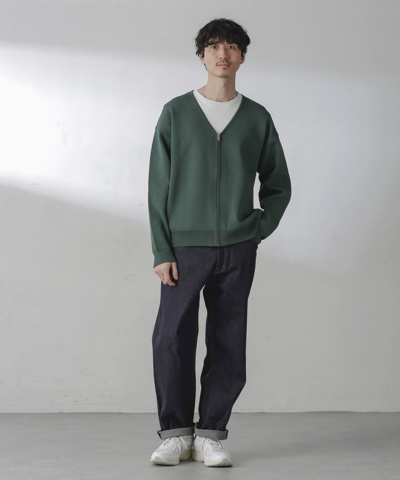 ZIPカーディガン 6724122207