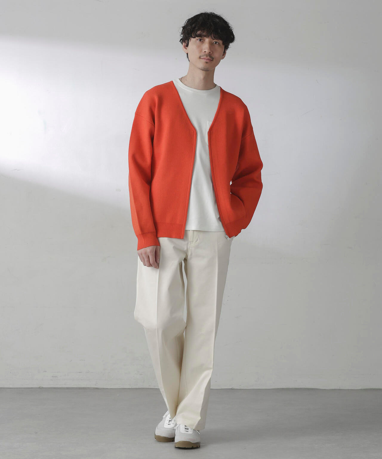 ZIPカーディガン 6724122207