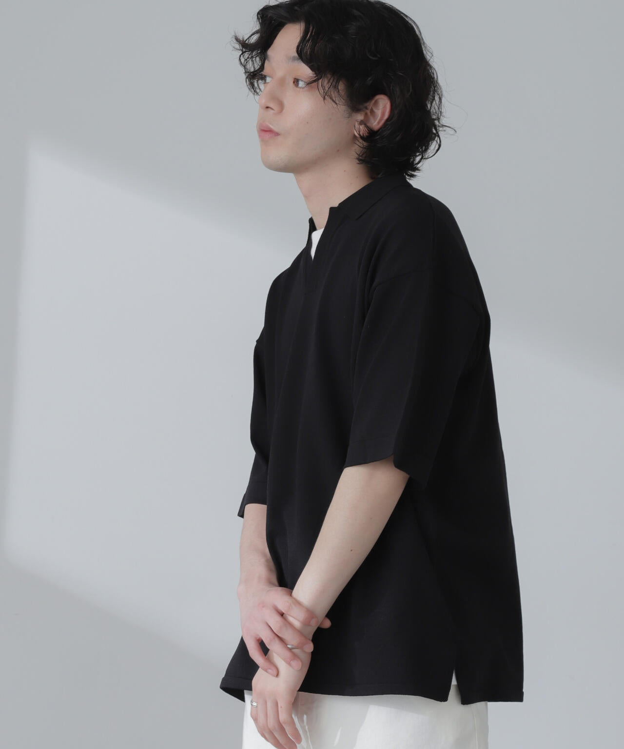 リラックススキッパーポロシャツ 半袖 6724122212