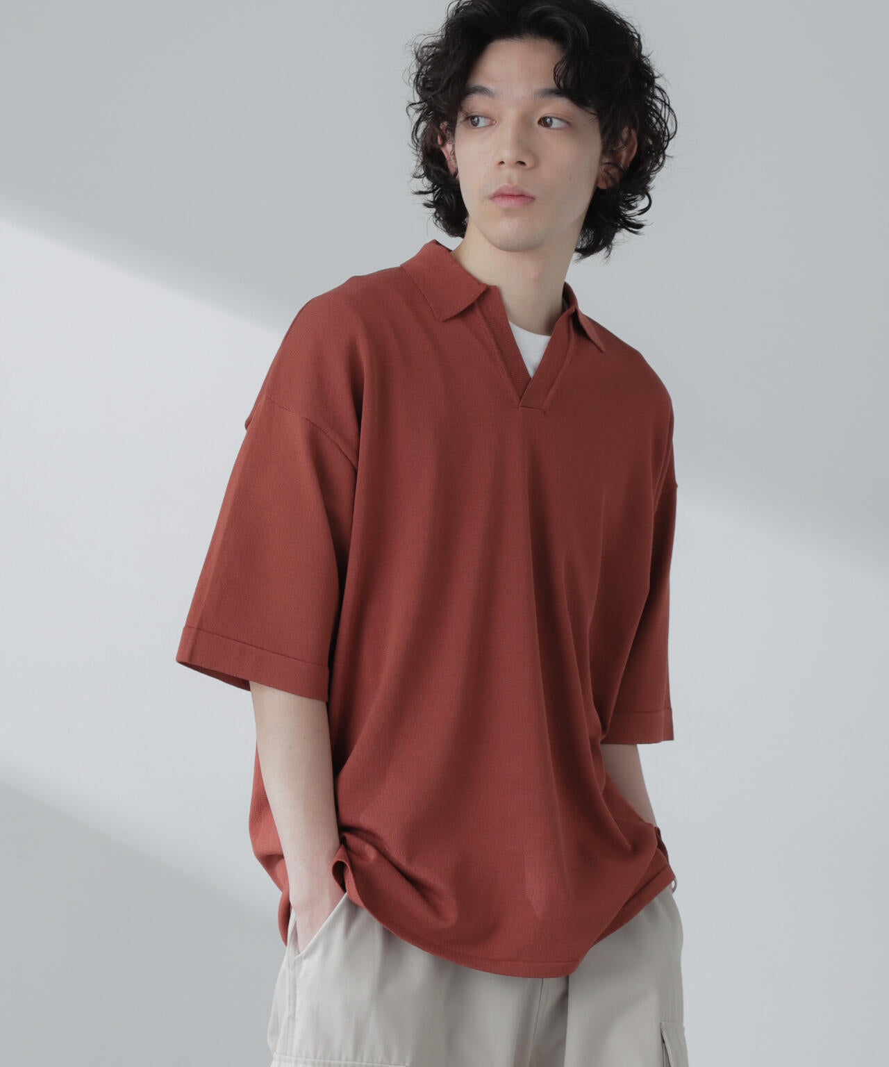 リラックススキッパーポロシャツ 半袖 6724122212