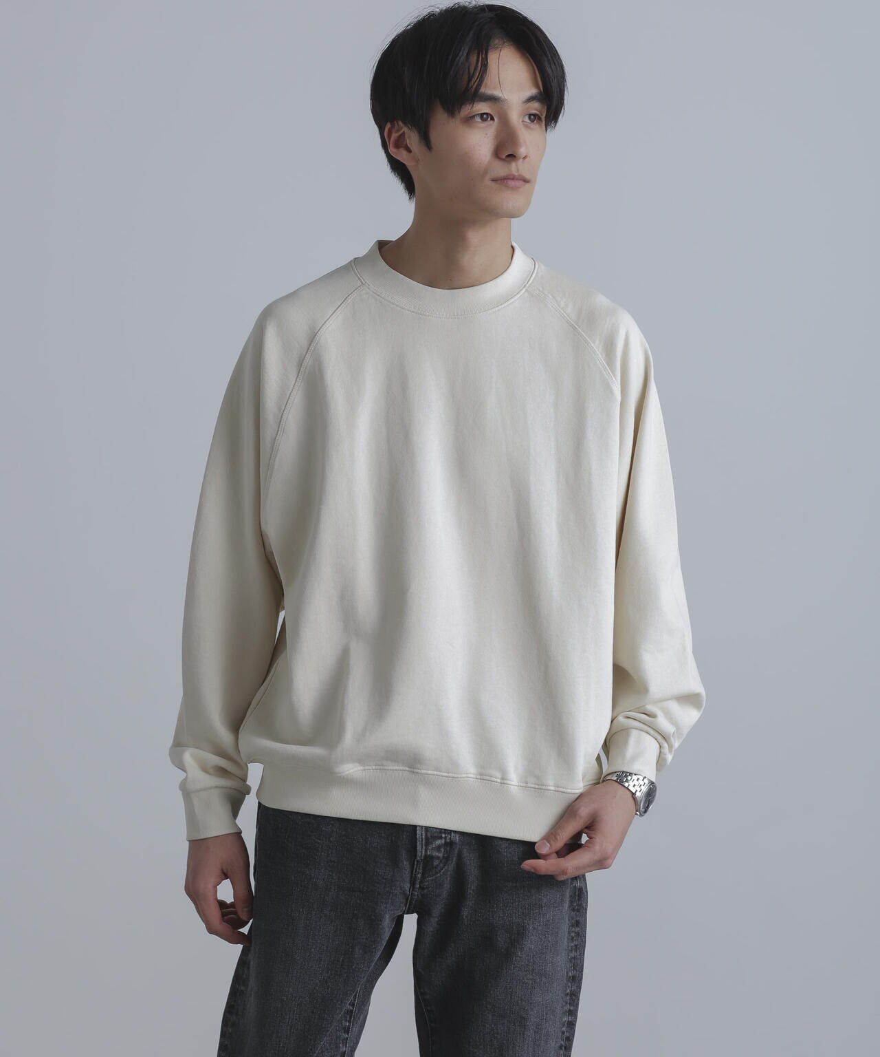 NORMANBROS/NORMANBROS別注 クルーネックP/O スウェット 6724123211