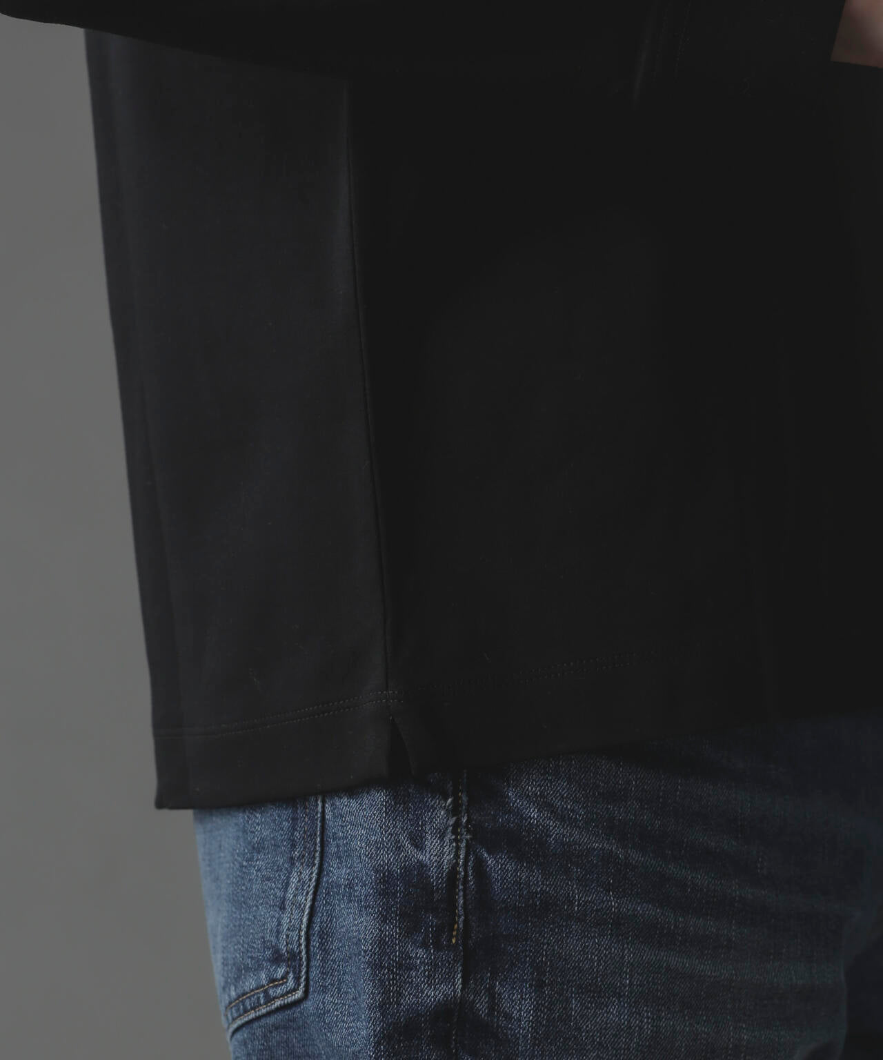 アンチスメルVネックTシャツ 長袖 6724123214