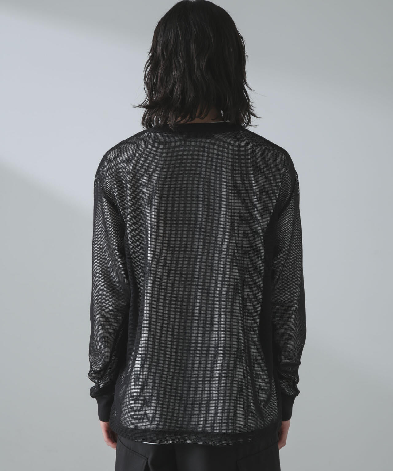 アンサンブルメッシュTシャツ 長袖 6724123215